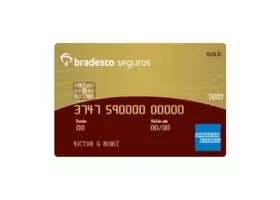 Cartão de Crédito Bradesco Seguros American Express Gold