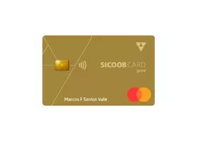 Cartão de Crédito Sicoobcard Mastercard Gold