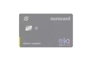 Cartão de Crédito Ourocard Elo Grafite