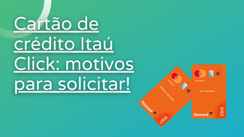 cartão de crédito itaú click