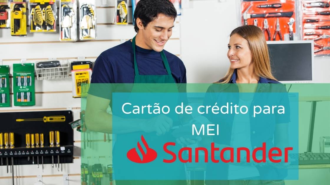 cartão de crédito para MEI Santander