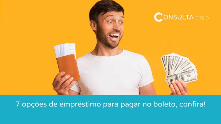 7 opções de empréstimo para pagar no boleto, confira!