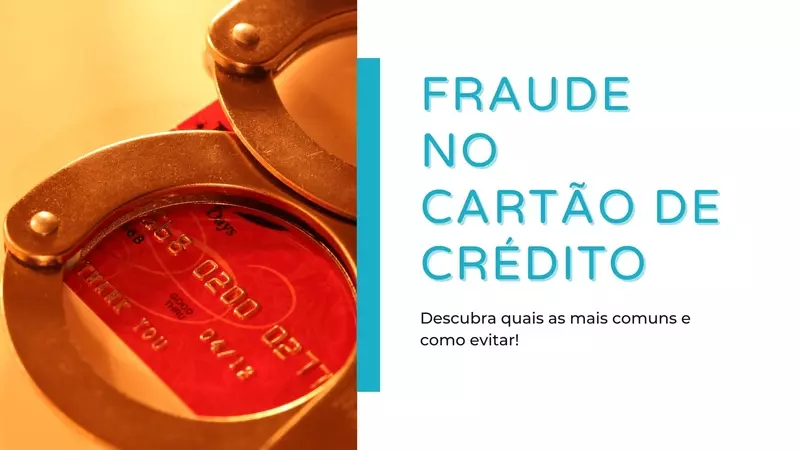 fraude no cartão de crédito
