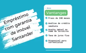 empréstimo com garantia de imóvel santander