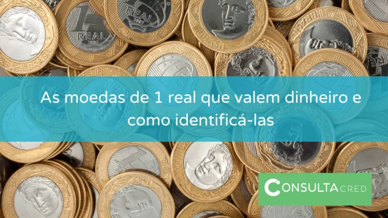As moedas de 1 real que valem dinheiro e como identificá-las