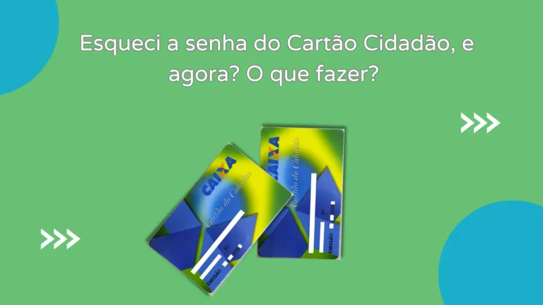 Esqueci a senha do Cartão Cidadão, e agora? O que fazer?