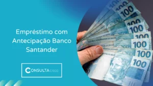 Empréstimo com Antecipação do Banco Santander