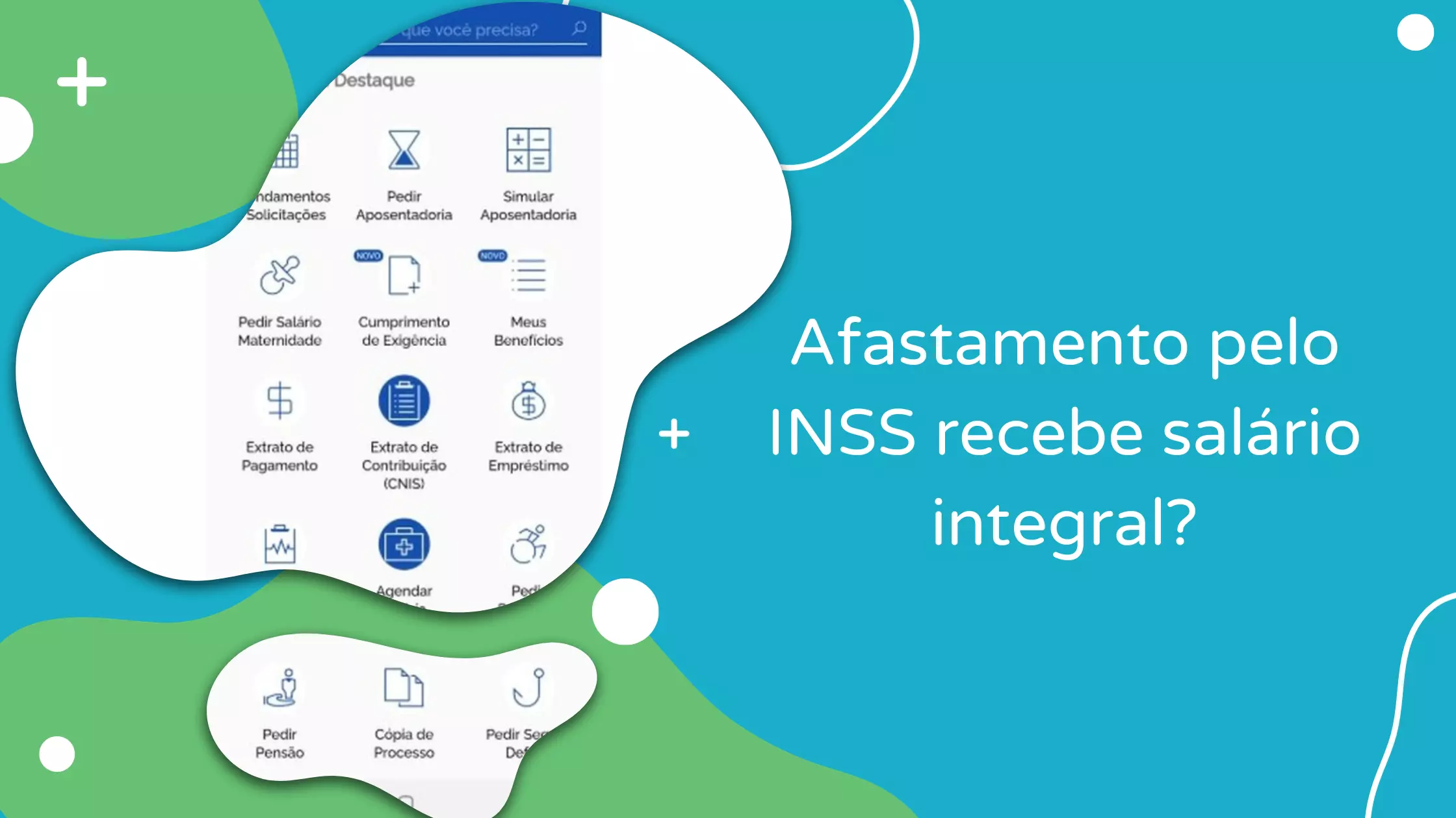 Afastamento pelo INSS recebe salário integral