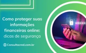 proteger suas informações financeiras online
