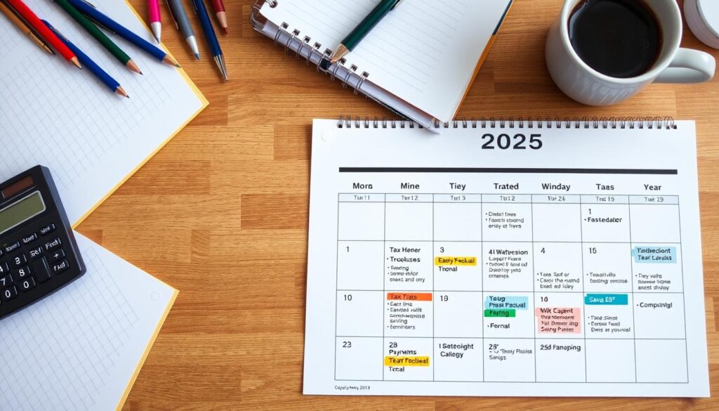 Calendário 2025: dados importantes para suas finanças