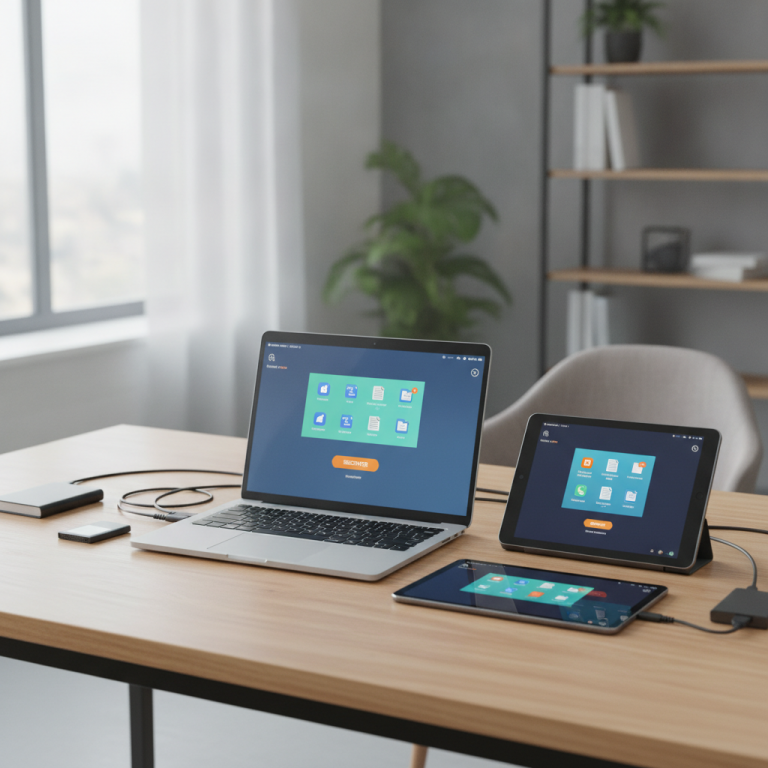Recover your photos and files in some minutes