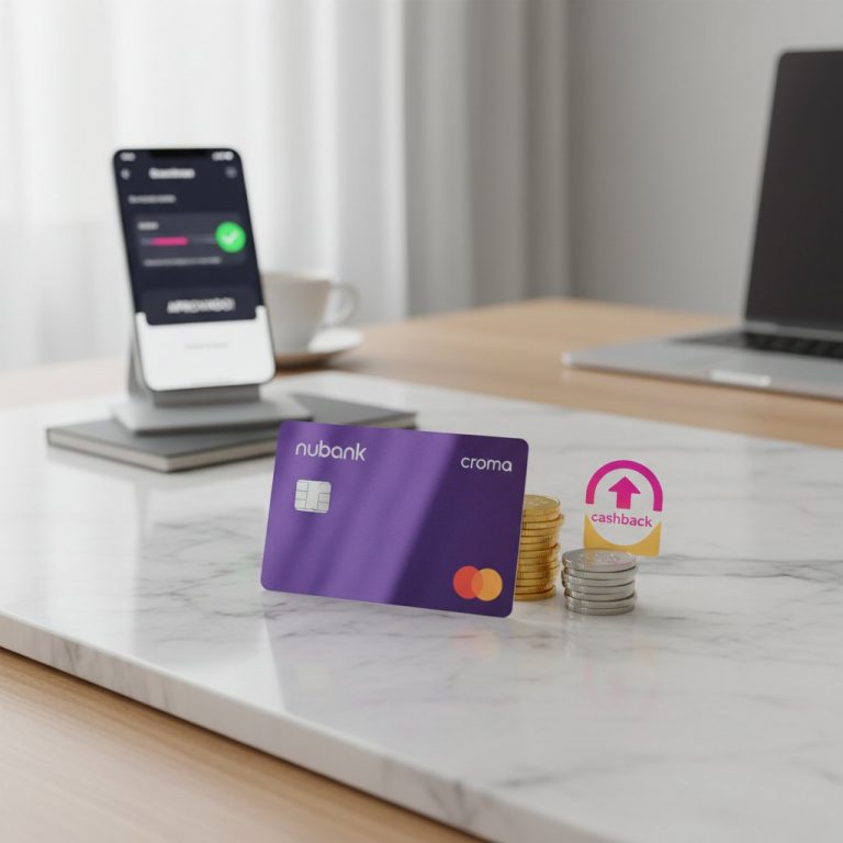 Cartão de crédito Nubank Croma com cashback
